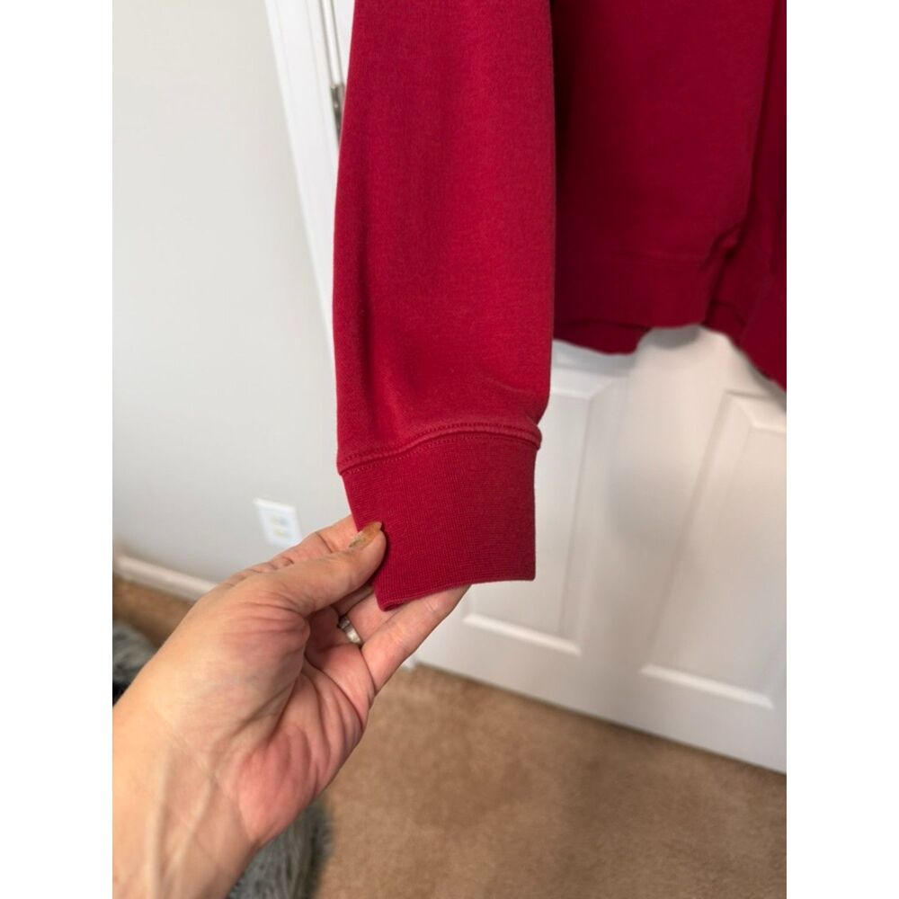 XXL Ladies Nike Sweatshirt Maroon Color - used in EUC - Picture 3 of 6